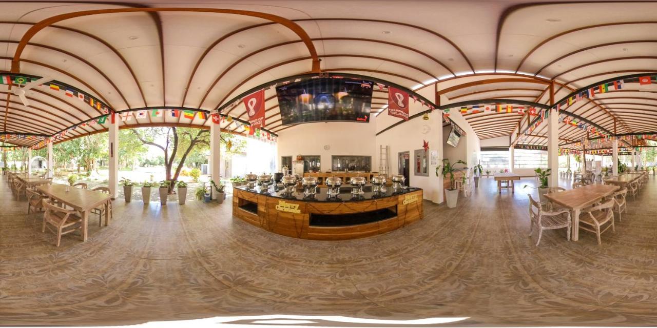 Nivadoo Resort Szigirija Kültér fotó 360° panorama of the cafeteria at the University of Novi Sad