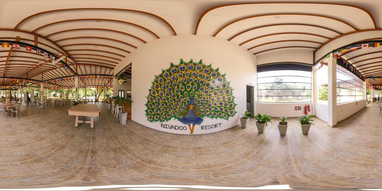 Nivadoo Resort Szigirija Kültér fotó 360° panorama of the lobby at the resort.